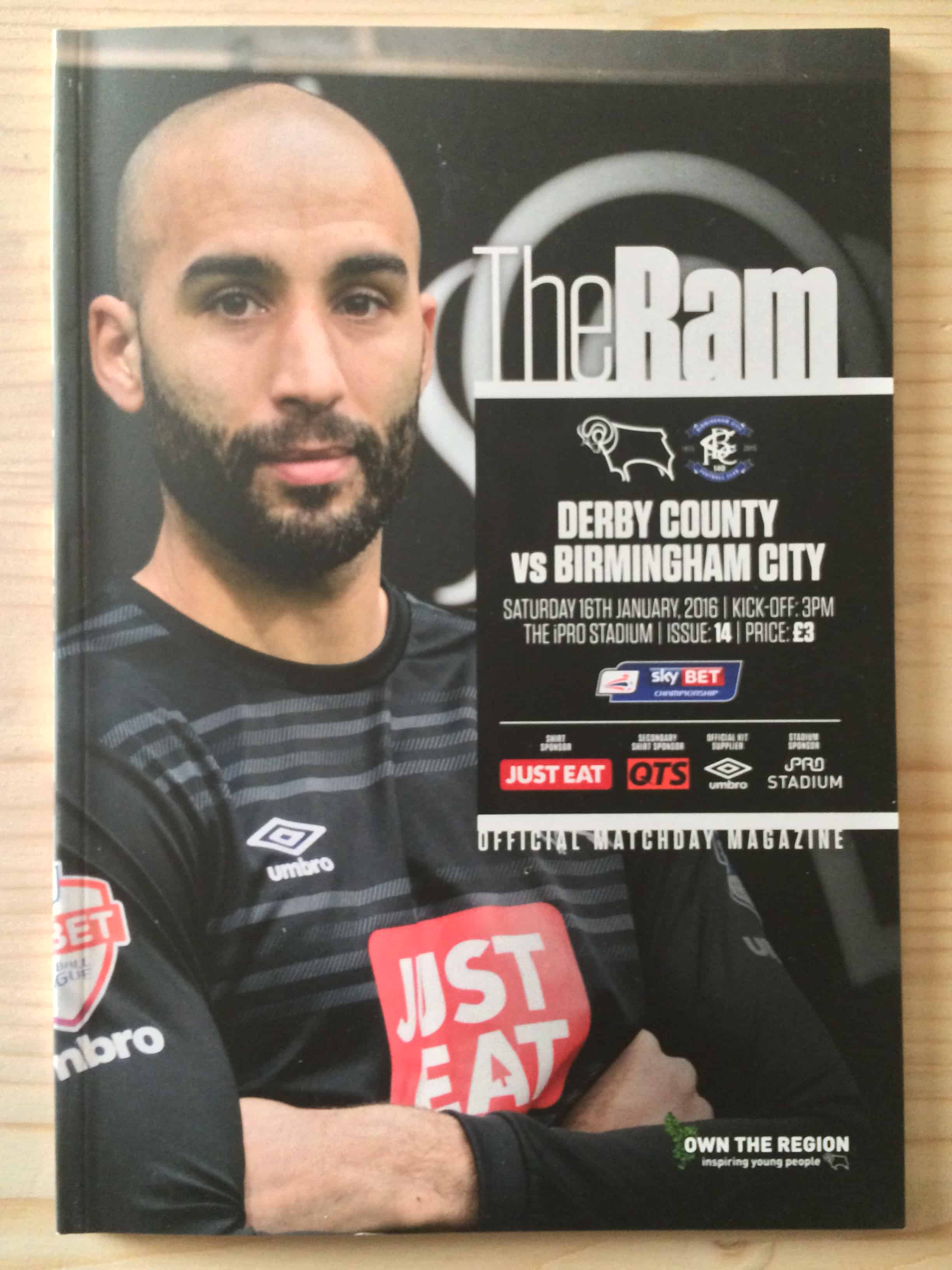 Derby County FC v Birmingham City FC